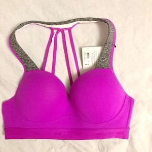 NWT - VS purples sport bra size 34B. Brand new